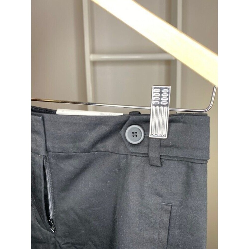 Ann Taylor LOFT Pants Womens 2 Black Curvy Cropped Pockets Stretch Capris New - Picture 8 of 11
